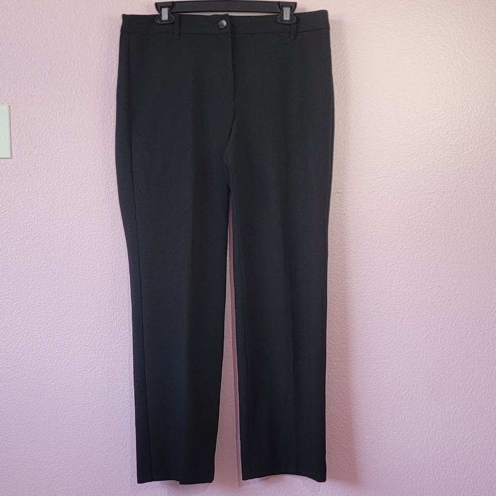 Talbots Black Dress  Pants/ 12P.